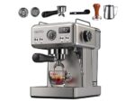 Cafetera Express HiBREW H10A Semiautomática 19 bar 1350W, 1,8L, Depósito 350ml, Astilla, Control Preciso