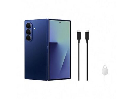 Samsung Galaxy Z Fold7 256GB, 12GB RAM, Snapdragon 8 Elite, 8" QXGA+, Azul - Plegable, Cámara 200 MP, 4400 mAh, Android 16