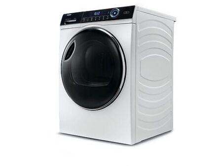 Secadora Bomba de Calor Haier I-Pro Series 7 HD90-A3979-S, 9 kg, 14 Programas, Inverter, Antiarrugas, Tambor XL con LED, Blanco