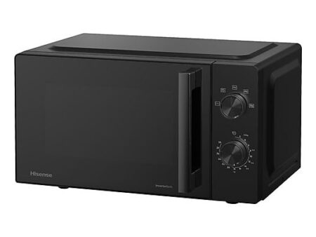Microondas HISENSE H20MOBP1HI, 700 W, 20 l, Negro, 5 Niveles, Descongelado