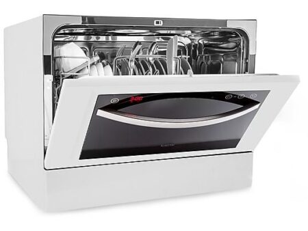 Lavavajillas Compacto Klarstein Havasia UV 6, 6 Servicios, 55 cm, Blanco