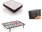Pack Colchón Visco-Soft Gel DESCANSIN + Somier + Cabecero 135x180 cm